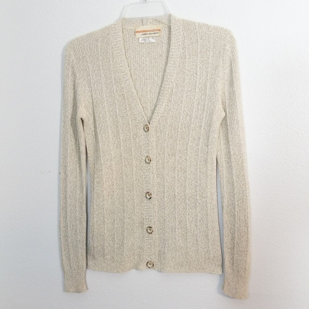 Vtg Umberto Ginocchietti Italy cardigan sweater